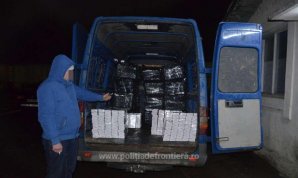 Cigarettes worth 280 000 lei found in a van going to Romania (Photo / Video)