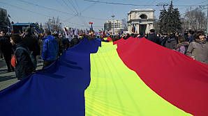 Rally in Chisinau gathered thousands Moldovans and Romanians (Photo/Video)