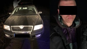 Car stolen from Chisinau was found in Floreşti. Suspect arrested