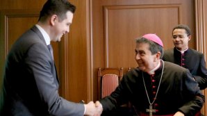 Tudor Ulianovschi met with Apostolic Nuncio to Republic of Moldova, Miguel Maury Buendía