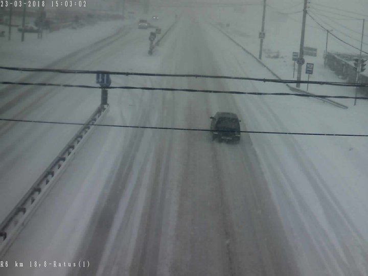 Yellow Warning for Snow issued in Moldova! Police urges people to be more cautious (Photo)