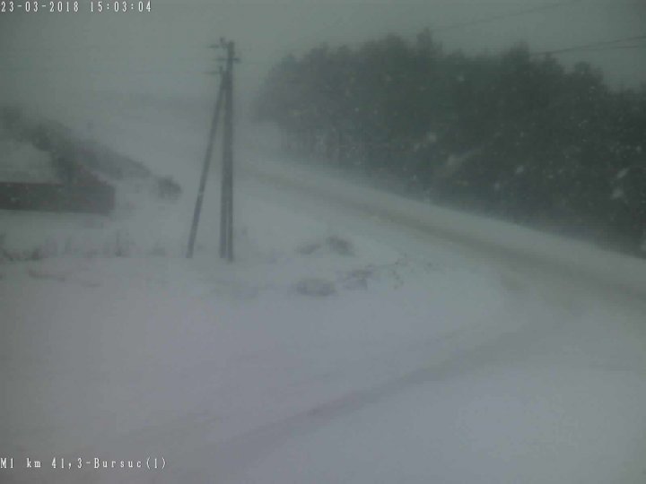 Yellow Warning for Snow issued in Moldova! Police urges people to be more cautious (Photo)