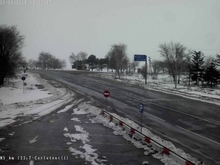 Yellow Warning for Snow issued in Moldova! Police urges people to be more cautious (Photo)