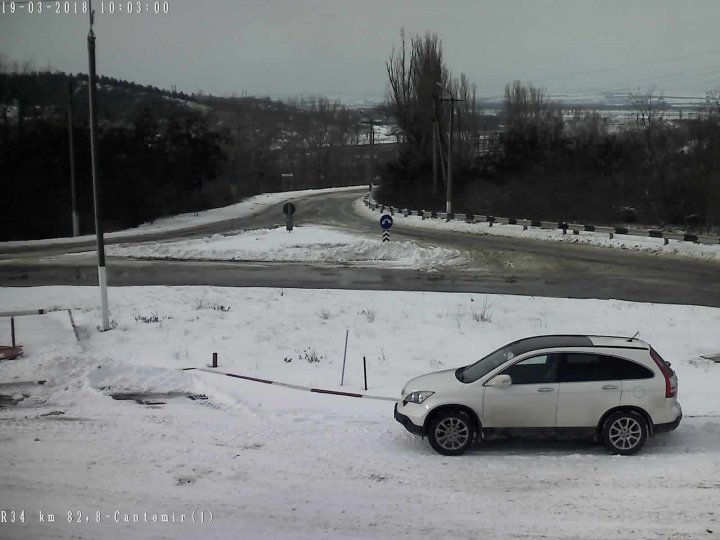 YELLOW Warning of rare snow in Moldova. How to join traffic