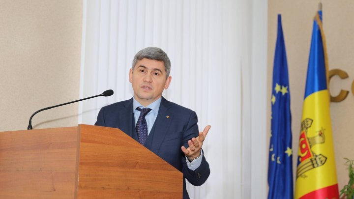 Interior Minister Alexandru Jizdan in working meeting with mayors in  Edineț