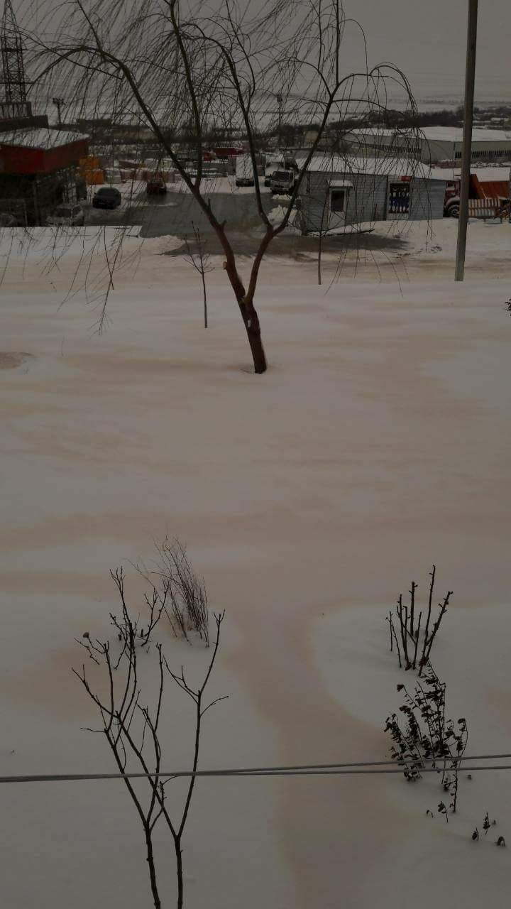 Winter is raging in Moldova. Trucks were banned from certain roads