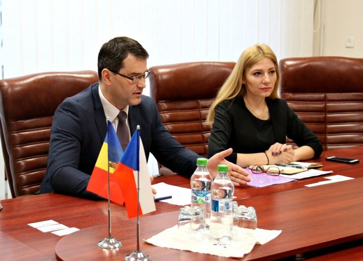 Secretaries of State of Ministry of Economy and Infrastructure met with Czech Ambassador to Moldova