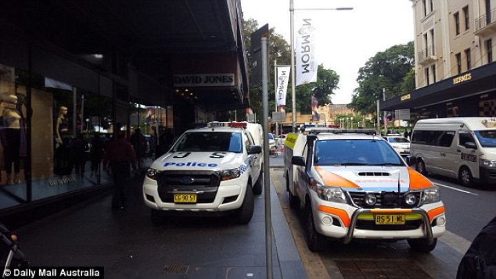 Sydney's city center is in lockdown after a man fell from Centrepoint Tower