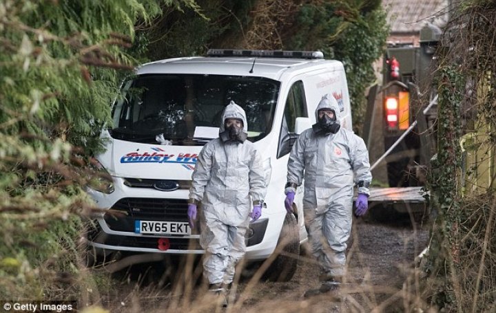 Masked woman was seen acting suspiciously in Salisbury an hour before Skripals were found collapsed