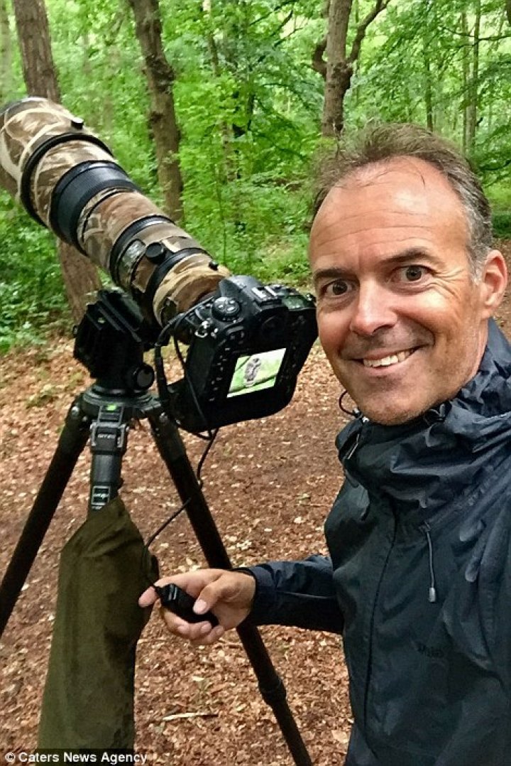 Hilarious moment monkey appears to be riding on the back of giraffe thanks to perfectly-time photograph taken in Uganda