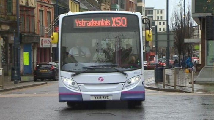 Buses in Swansea received trackers telling traffic lights to turn green if running behind schedule