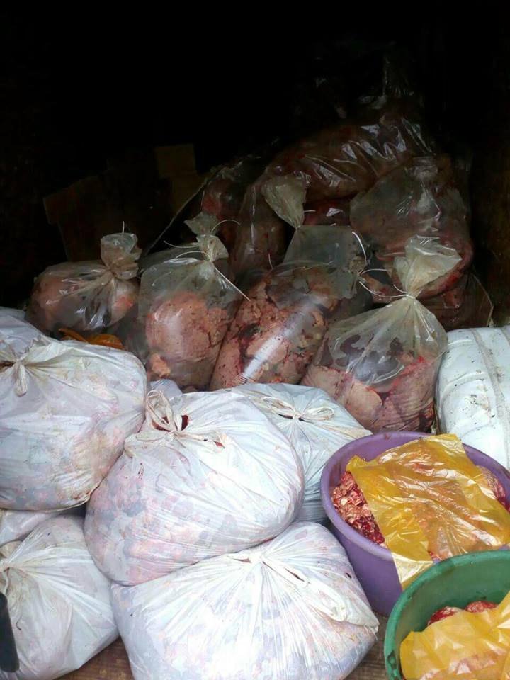 Over 3 tonnes of fish and meat, without certificates of origin, were nearly sold on markets from Capital