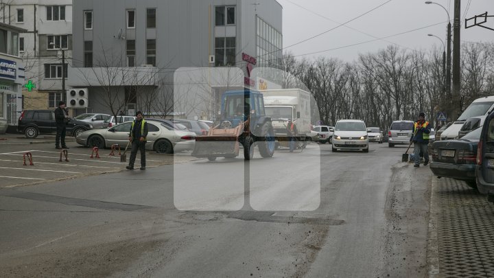 Sanitation works started in Chisinau. First sector to be cleaned in Ciocana