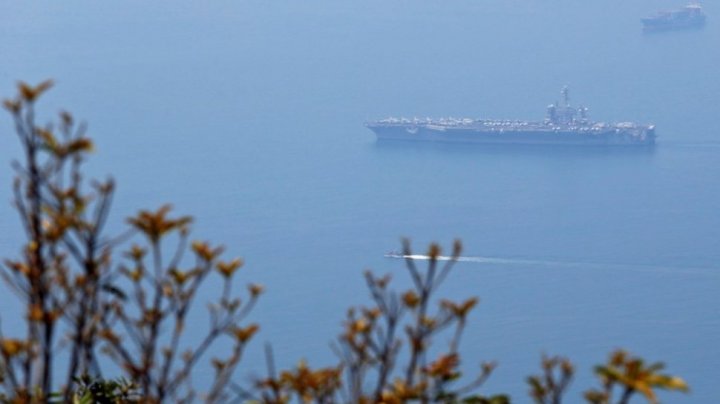 U.S. aircraft carrier visiting Vietnam for the first time since 1975