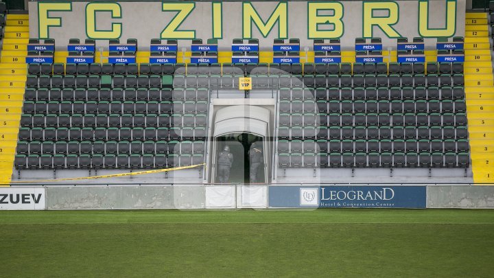 Terrorists on Zimbru stadium. Special MAI groups tested their capacities