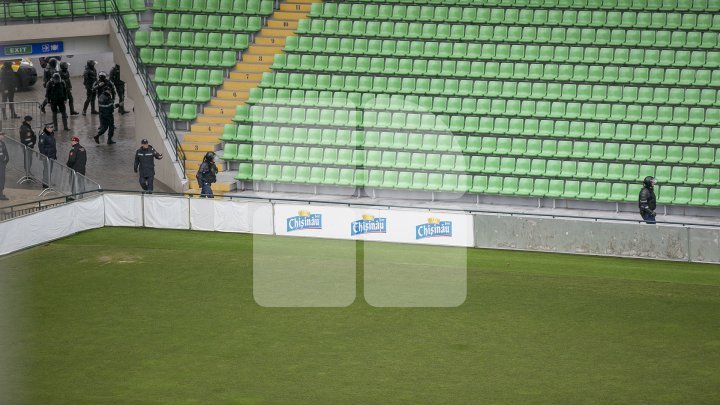 Terrorists on Zimbru stadium. Special MAI groups tested their capacities