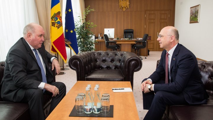 Pavel Filip met with Deputy Minister of Foreign Affairs of Russia, Grigory Karasin