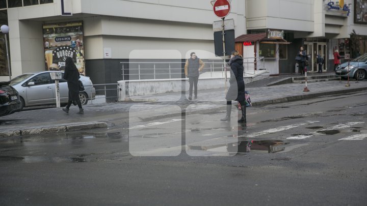 Road repair works begin in Chisinau