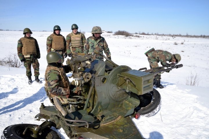 Soldiers of Stefan cel Mare Infantry Brigade performed firing marches 