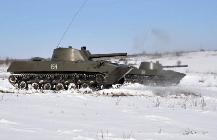 Soldiers of Stefan cel Mare Infantry Brigade performed firing marches 
