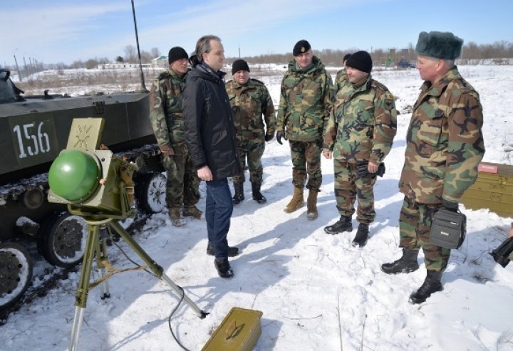 Soldiers of Stefan cel Mare Infantry Brigade performed firing marches 