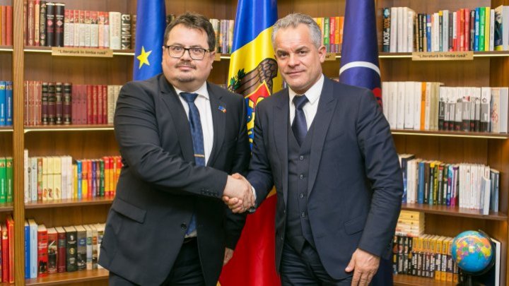 PDM leader, Vlad Plahotniuc hold meeting with Peter Michalko, EU Ambassador