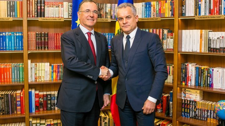 Vlad Plahotniuc met with Franco Frattini, Special Representative of OSCE Chairperson-in-Office for Transdniestrian Settlement Process