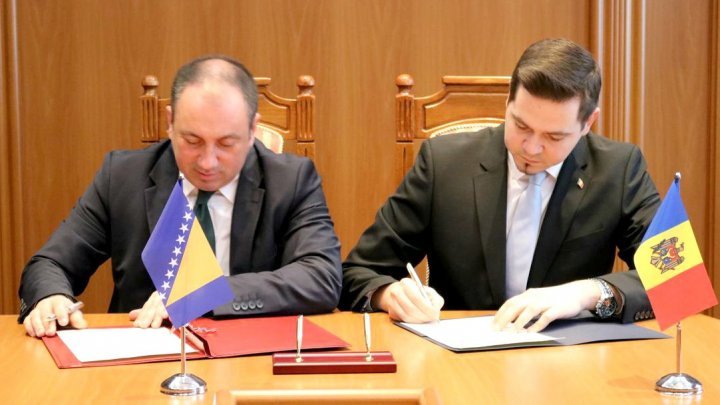 Republic of Moldova and Bosnia and Herzegovina signed common declaration regarding European integraion cooperation