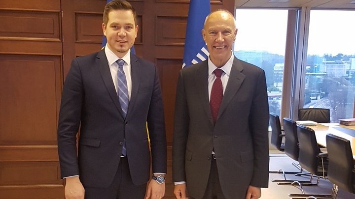 Tudor Ulianovschi met with Director General of WIPO, Francis Gurry