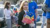 Young Democrats gifted thousands of flags to citizens of Chisinau (PHOTOREPORT)