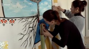 UTM students painted the walls of a Hospital from Chisinau to make patients feel at ease