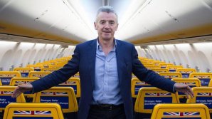 Ryanair’s chief executive offered free drinks to passengers after his horse won Grand National