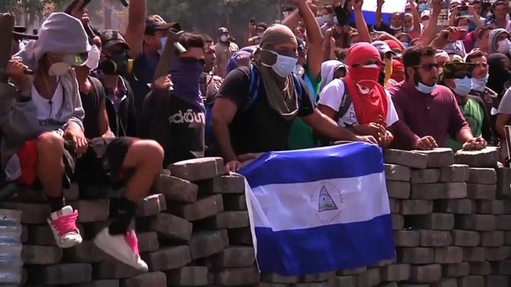 Nicaragua reporter shot dead during Facebook Live of protest 