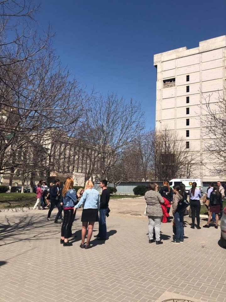 Bomb scare raised at Chisinau Center Court