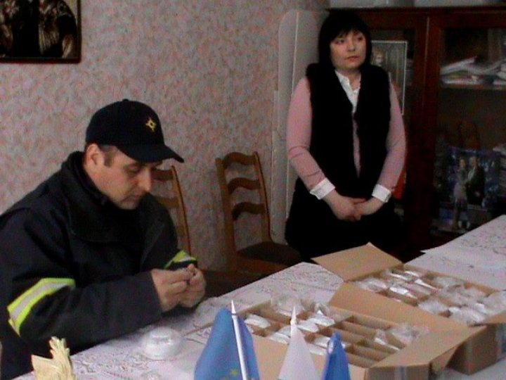Free smoke detectors were installed for over 941 families from Moldova 