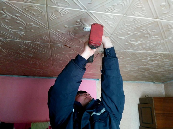 Free smoke detectors were installed for over 941 families from Moldova 