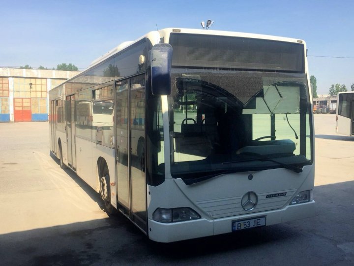 New buses donated by Bucharest City Hall to reach Chisinau 