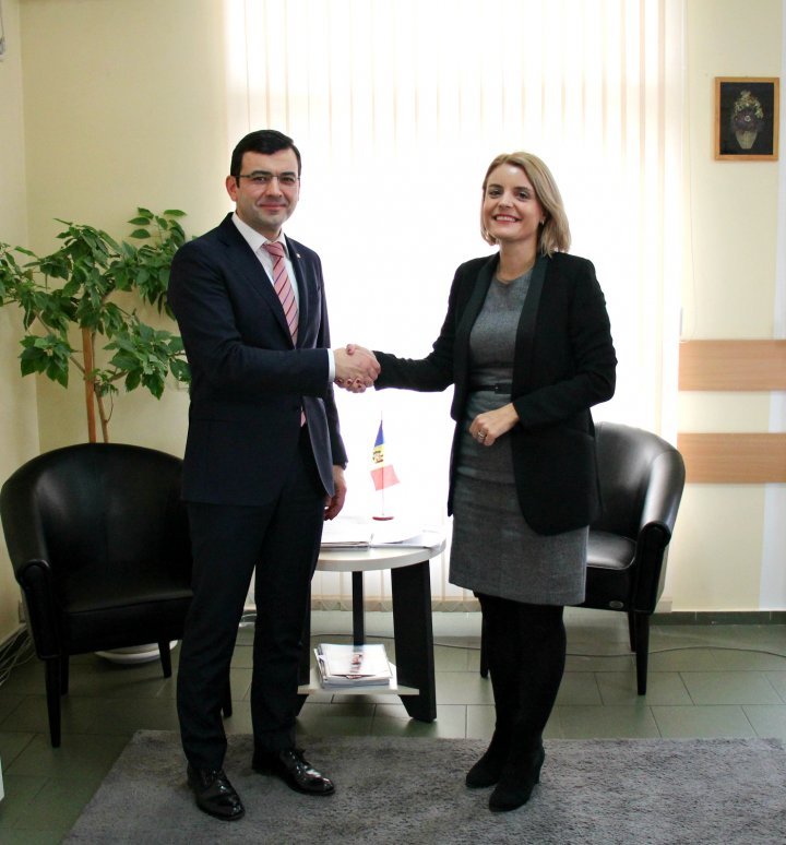 Minister Chiril Gaburici met with director of Swiss Cooperation Office in Moldova, Simone Giger