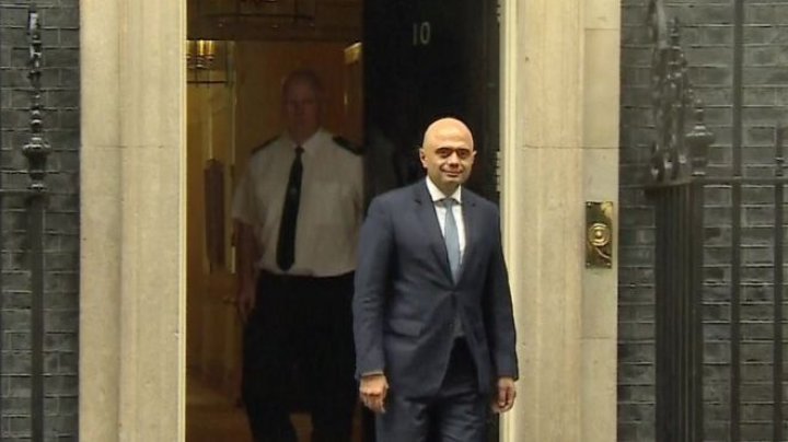 Sajid Javid named the new home secretary after Amber Rudd's resignation