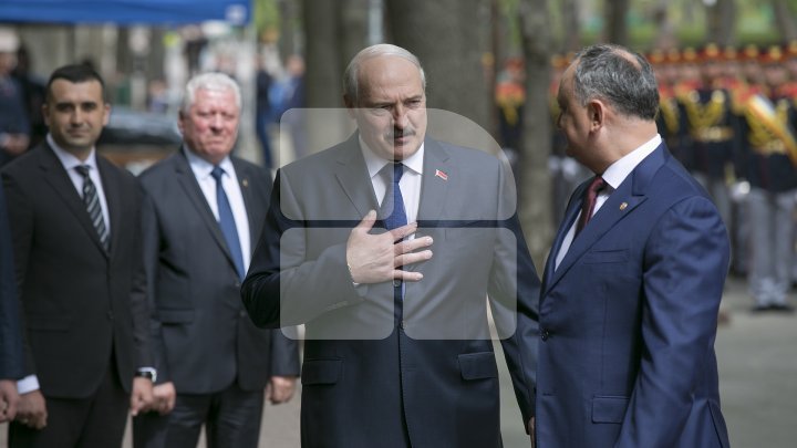 Belarusian President Aleksandr Lukashenko on official visit to Moldova 