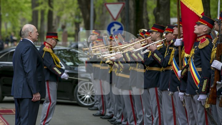 Belarusian President Aleksandr Lukashenko on official visit to Moldova 