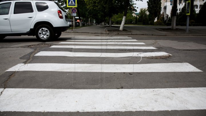 Ongoing works: Road marking applied in Capital streets 