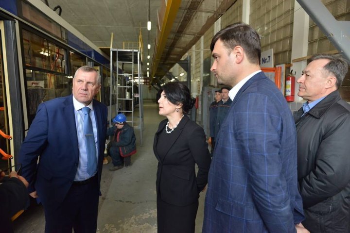 Silvia Radu met with Vladimir Koroli, director general of Belkommunmash