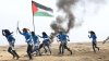 Israeli troops use tear gas to disperse Palestinians calling for right of return