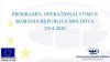 Deadline to submit projects for Joint Operational Program Romania-Republic of Moldova 2014-2020 extended