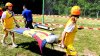 Security School in Străşeni. Over 130 children learn how to react appropriately to various calamities