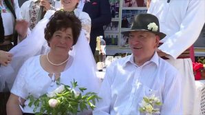 Couple from Dănceni are celebrating their golden anniversary