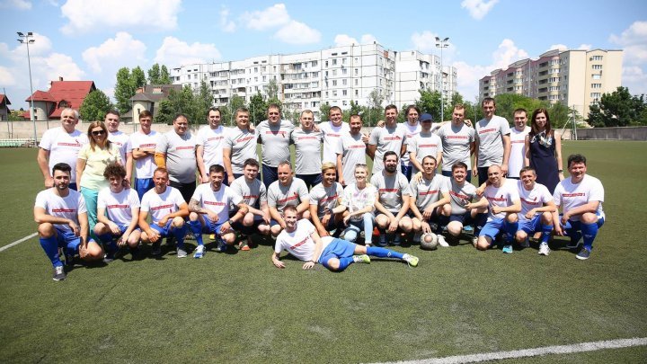 Football organized in Chisinau as solidarity act with HIV-infected people 