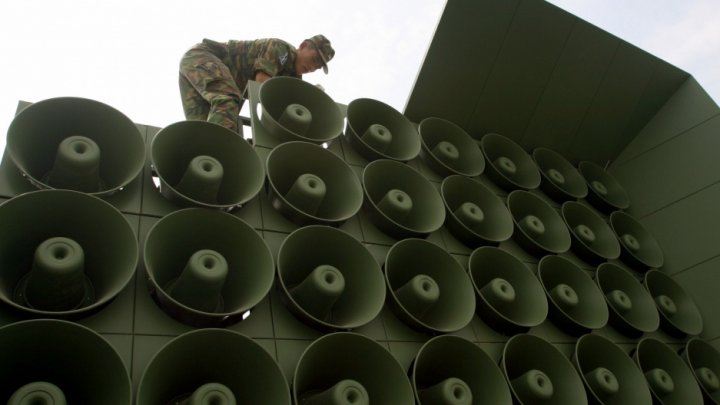 SKorea begins dismantling anti-NKorea propaganda speakers