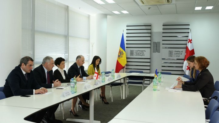 Justice Minister, Victoria Iftodi met with Minister of Justice of Georgia, Tea Tsulukiani